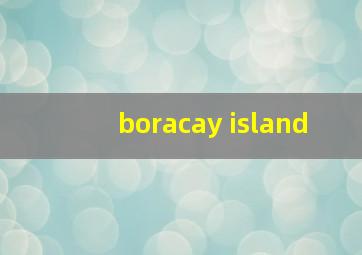 boracay island